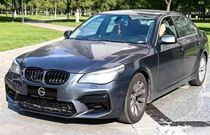 Parachoques Delantero <span class=keywords><strong>E60</strong></span> a M5 para <span class=keywords><strong>BMW</strong></span> <span class=keywords><strong>E60</strong></span> Serie 5 525i 528i 530i 535i 535i (2004+), Actualización a Kit de Carrocería M5 2021, Kit de Carrocería <span class=keywords><strong>E60</strong></span> M5 - Product Image 6