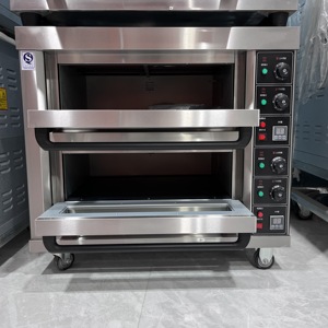 Nuevo Horno Eléctrico Profesional para Pan y Pizza, Sistema de Horneado de 3/6/9 Bandejas, 380V, Alta Productividad, 1 Año de Garantía - Product Image 3