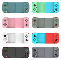 Controlador de Juegos Inalámbrico para Teléfono Móvil D3, Material ABS para Juegos Móviles, Joystick de Posicionamiento V3, Conexión Directa Android/iOS
