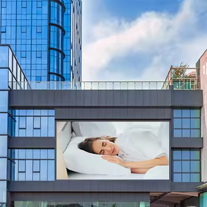 Panel de Pantalla LED para Exteriores Resistente al Agua P5, Brillo de 7000 cd, IP65, Pantalla Publicitaria de Montaje en Pared 178 °   Ángulo de visión - Product Image 3