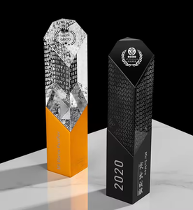 Hz क्लासिक K9 उत्कृष्ट योगदान पुरस्कार क्रिस्टल व्यक्तिगत उन्नत सम्मान असाधारण योगदान पदक ट्रॉफी - Product Image 5