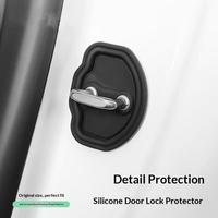 Protection universelle OEM en silicone moulé anti-collision et anti-bruit pour boucle de serrure de porte de voiture, amortisseur de chocs pour tous modèles