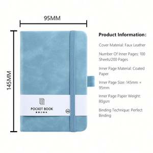 Cuaderno Personalizado A5 A6 A7 para Estudiantes con Banda Elástica de Cuero PU Colorida, Libreta de Notas al por Mayor para Material Escolar - Product Image 2