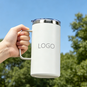 Double Wall Vacuum Mug Insulated Stainless Steel Travel Mug Custom Logo Bpa Free Eco-friendly Leakproof Coffee Mug - Product Image 1