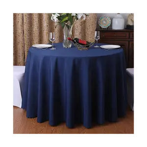 Hochzeit Hotel einfarbige Polyester Tischdecke haltbare verdickte hochwertige wasch bare Tischdecke