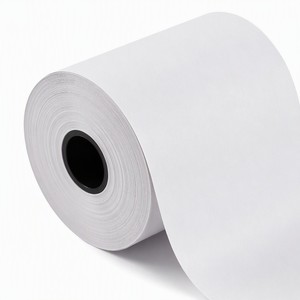 ม้วนกระดาษความร้อน ปราศจากสาร BPA 48g 55g 70g 57*30 มม. สำหรับใบเสร็จรับเงิน เครื่อง POS <span class=keywords><strong>ATM</strong></span> ธนาคาร ตัวอย่างฟรี กระดาษเครื่องบันทึกเงินสด - Product Image 3