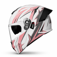 Casque de moto modulaire intégral homologué DOT, en ABS, avec double visière, personnalisable, pour une conduite sécurisée