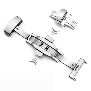MINGJIANG-accesorios para pulsera de reloj, hebilla de mariposa, correa de reloj - Product Image 3