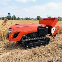 Mini-tracteur chenillé neuf, livraison directe usine, entièrement équipé avec attelage électronique 3 points et accessoires agricoles
