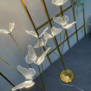 Đèn trang trí đám cưới hiện đại kiểu dáng mới, đèn bướm di động, đèn sàn LED - Product Image 6