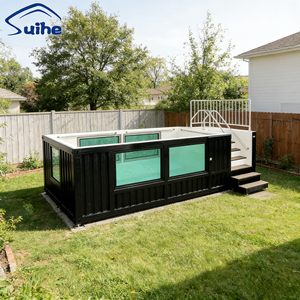 <span class=keywords><strong>Piscina</strong></span> de Contenedor de Lujo de 20 Pies <span class=keywords><strong>con</strong></span> Estructura de Acero, Instalación Rápida para Villas, Resorts y Natación al Aire Libre - Product Image 3