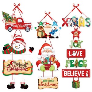 Vente chaude d'usine : Pendentif de Noël personnalisé, Pendentif de sapin de Noël Père Noël, Ornement de Noël, Décoration de Noël - Product Image 4
