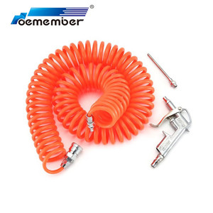 Tuyau de frein à Air en spirale haute pression, tube de bobine pour remorque pneumatique en PU avec pistolet de soufflage, livraison gratuite - Product Image 2