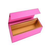 Boîtes à vin de luxe en papier de carton rigide faites à la main personnalisées emballage unique de boîte-cadeau de bouteille de vin en verre de champagne