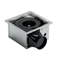 Kipas pembuangan kamar mandi, kipas ventilasi kamar mandi 5 inci dengan Sensor kelembapan & cahaya & pengatur waktu 8 10 inci
