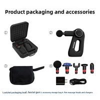 Pistolet de massage certifié Premier Choix, pliable multi-angles, rotatif, équipement de fitness corporel avec réglage à plusieurs niveaux