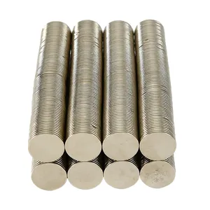 Strong Neodymium Magnet Cover Pin Circular Permanent Industrial Magnet Used For Safe Fastening