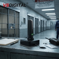 Système de patrouille pour gardes de centres correctionnels V52 – Scanner RFID de point de contrôle résistant à l'eau en acier inoxydable 304 pour les visites