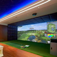 Moniteur de lancement de Golf d'intérieur simulateur de Golf moniteur de lancement de Golf