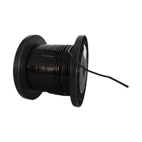 Fil rond émaillé isolé en cuivre massif de 0,5 mm, fabriqué en Chine, pour bobine vocale de haut-parleur, micro-transformateur ou bobine de capteur