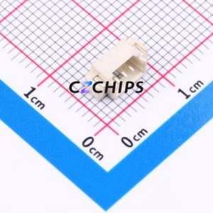 DMX-3PWT-43 Wire-to-Board Pin Header SMD,P=1.25mm,Horizontal Mount Connector 1x3P 1.25mm Horizontal Mount PicoBlade (MX 1.25) - Product Image 1