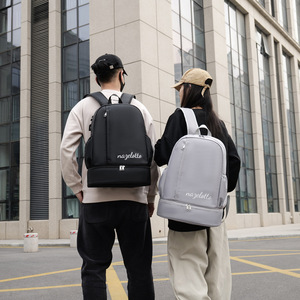 High-End <b>Backpack</b> for Travel Lightweight Dry Wet Separation Sports Training Bag Waterproof Polyester for Swimming - Product Image 5