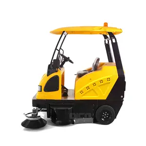 OR-E800W electric airport runway outdoor floor sweeper cleaning machine