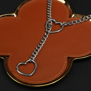 Collier de traction en chaîne métallique Punk Love, accessoires de sexe SM pour adultes, accessoires d'entraînement essentiels pour les serviteurs masculins BDSM - Product Image 6