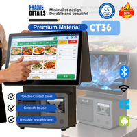 Sistemas POS Android, Caja Registradora con Pantalla Táctil, Terminal POS, Kiosco de Pago NFC, Sistema de Punto de Venta, Máquina de Cobro para Cajero