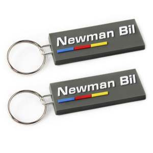 Custom Soft Pvc Keychain Cartoon Letter Cute Keyring Make Rubber 2d Your Logo <b>Key</b> <b>Chain</b> - Product Image 1