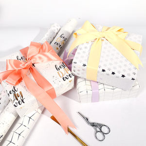 2025 Gift Wrapping Paper 43*300 cm Wrapping Paper Packaging 3 Rolls a <b>Set</b> - Product Image 4