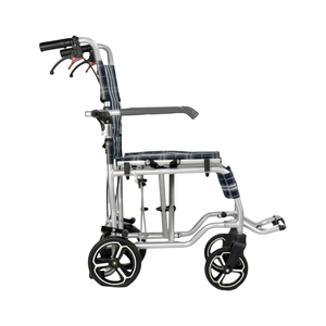 Thérapie de rééducation Portable Voyager Léger Pliable En Alliage D'aluminium Fauteuil Roulant En Gros - Product Image 2