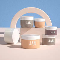 Récipient vide personnalisé en PEHD 60ml 120ml 200ml 250ml 500ml Pot en plastique mat avec couvercles pour supplément de protéine en poudre