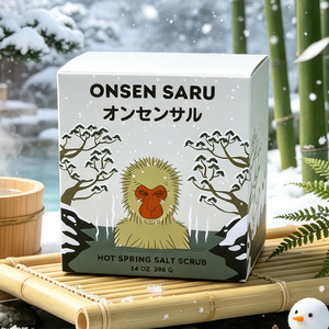 Customized Foldable Paper <b>Box</b> Eco-Friendly <b>White</b> Cardboard <b>Box</b> Custom Logo <b>Box</b> For Bath Salt Packaging - Product Image 2