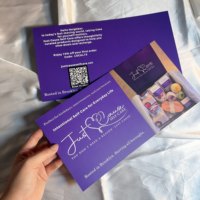 Inserts d'emballage de luxe pour marques commerciales avec papier et carton recyclés, cartes de remerciement personnalisées avec logo pour petites entreprises
