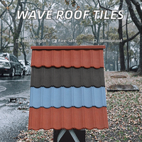 Tuiles de toit modernes en acier revêtu de pierre Eurotile, aspect ardoise naturelle Mabati, résistantes à la chaleur, garantie de plus de 5 ans Nairobi