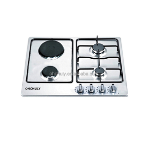 Gran Venta de encimera de gas de 4 quemadores con panel de acero inoxidable, la mejor encimera de cerámica eléctrica para uso doméstico, encendido electrónico - Product Image 2