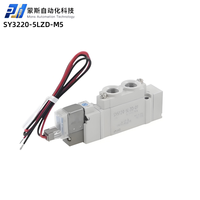 Électrovanne pneumatique Smc numéro de pièce SY3220-5LZD-M5 électrovanne hydraulique DC24V électrovanne électrique solénoïde 3 voies en stock