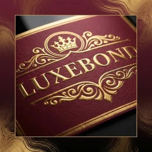 Этикетки YSB Luxury с 3D-тиснением, золотая фольга 24K, металлический блеск, глубокий бордовый цвет для упаковки вина и элитных ювелирных изделий, подарочные бирки для брендов - Product Image 1