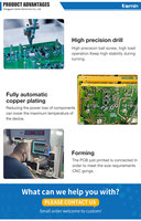 Carte de contrôle PCBA pour mélangeur de pâte avec assemblage SMT complet, carte de circuit imprimé pour machine à crème glacée, carte de contrôle de fonction pour presse-agrumes