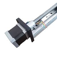 Table de guidage linéaire à vis à billes Shengda SFL personnalisée, actionneur de rail CNC avec moteur pas à pas et roulement en acier