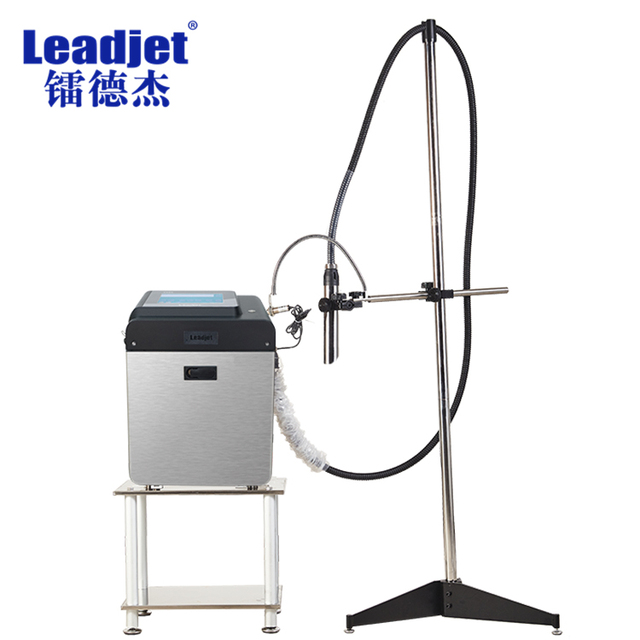 Large Stock InkJet Automatic Dry-ink Batch CIJ Printing Coding Machine/Continuous Inkjet Printer for Plastic Bottles/Bags