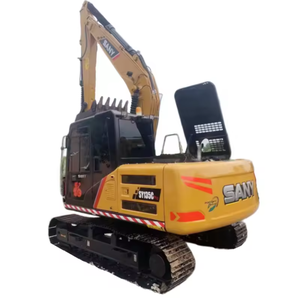 รถขุดตีนตะขาบไฮดรอลิก13.5ตันพร้อมกระปุกเกียร์มอเตอร์ PLC SY135C มือสองจากจีน - Product Image 2