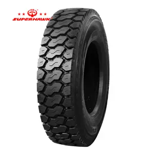 China Premium Kwaliteit Superhawk Hawkway 315/80r22.5 20pr 22pr Hk810 Tbr Radiale Vrachtwagenband