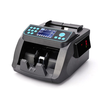 Compteur de billets portable haute vitesse de qualité bancaire pour devises mixtes EURO – Compteur de billets mixtes pour banques