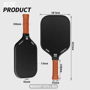 For <strong>Joola</strong> Pro IV Player Edition Portable Pickleball Paddle 16mm T700 Gen4 High Quality Frosted Carbon Fiber Honeycomb for - Product Image 4