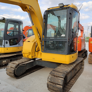 Mini-excavatrice Komatsu PC78US d'occasion, poids opérationnel de 7 tonnes, qualité fiable, efficace avec moteur, boîte de vitesses, pompe, prête à être expédiée - Product Image 3