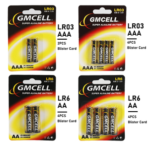 Pilas Alcalinas GMCELL de Alto Rendimiento de 1.5 Voltios, Tamaños AA, AAA, C y D, Larga Duración para Juguetes y Electrónica de Consumo - Product Image 3