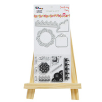 Love Theme Silicone Trasparente Bollo e Taglio di Metallo Muore per Scrapbooking