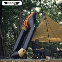 Nouveau style de kayak gonflable ultra-léger pour la randonnée, le vélo, les expéditions, la pagaie, en TPU, pour eaux calmes, packraft